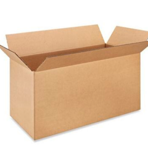 Home 23 x 10 x 12" Die-Cut Corrugated Boxes, 25 Per Bundle