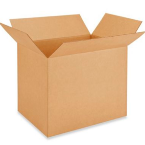 Home 23 x 15 x 17" Die-Cut Corrugated Boxes, 25 Per Bundle